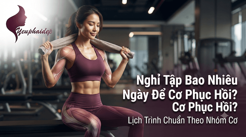 Nghỉ Tập Bao Nhiêu Ngày Để Cơ Phục Hồi? Lịch Trình Chuẩn Theo Nhóm Cơ