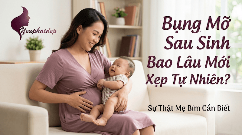 Bụng Mỡ Sau Sinh Bao Lâu Mới Xẹp Tự Nhiên? Sự Thật Mẹ Bỉm Cần Biết