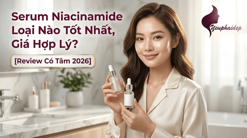 Serum Niacinamide Loại Nào Tốt Nhất, Giá Hợp Lý? [Review Có Tâm 2026]