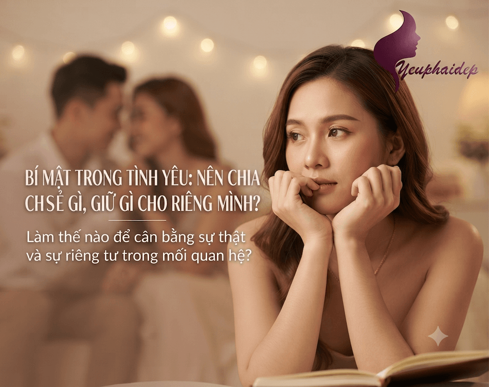 Bí Mật Trong Tình Yêu: Nên Chia Sẻ Gì, Giữ Gì Cho Riêng Mình?